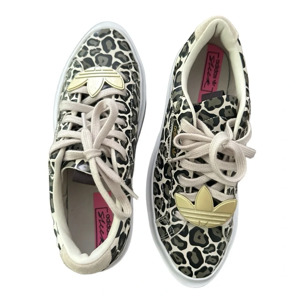 ADIDAS ORIGINALS Women’s Leopard Print Super Sneakers, Women’s, Size 6 - Picture 4 of 7